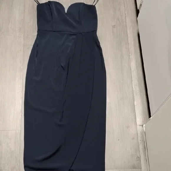 Shona Joy Midnight Strapless Dress - Picture 1 of 15